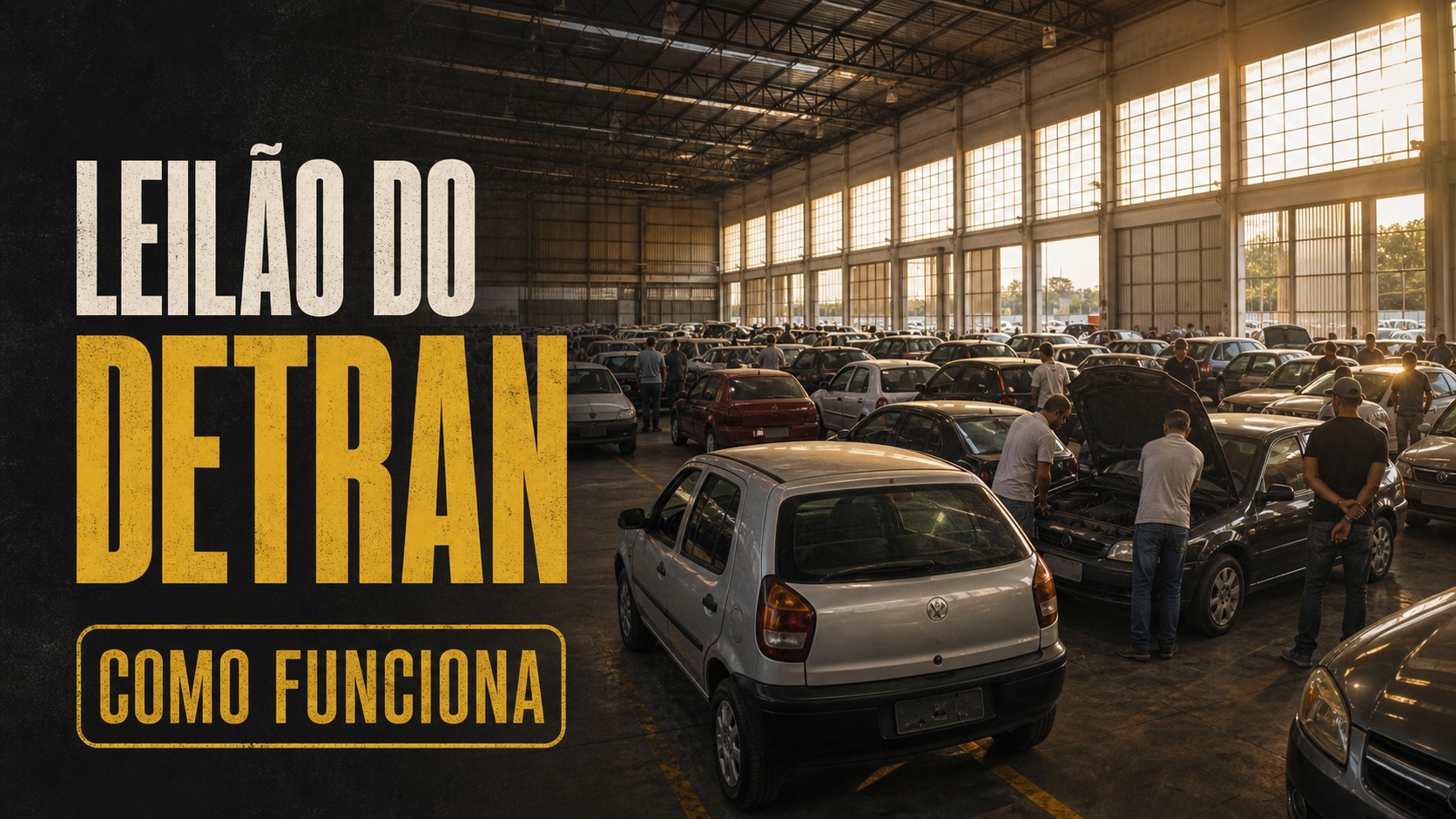 Leilão do DETRAN: como funciona (e por que ele é diferente do leilão de financeira)