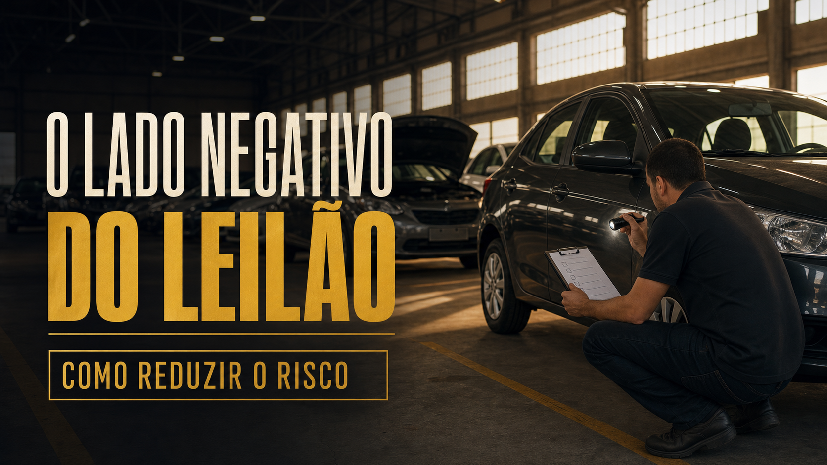 Os pontos negativos do leilão que ninguém te conta (e como reduzir cada um)