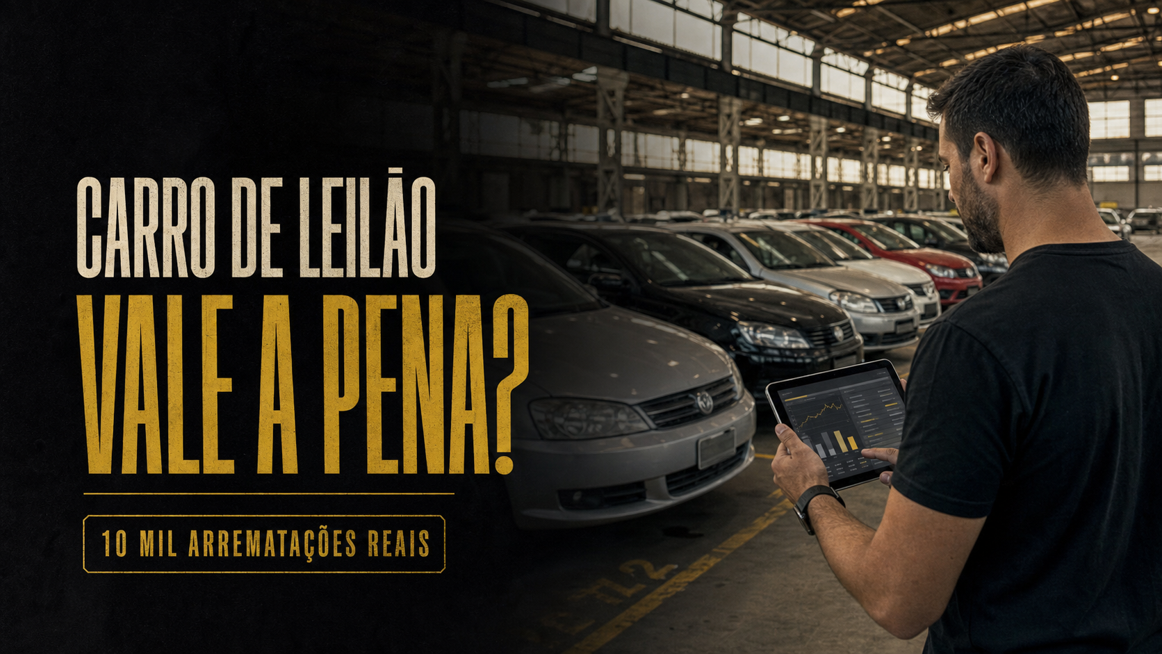 Vale a pena comprar carro de leilão? O que 10 mil arrematações reais mostram